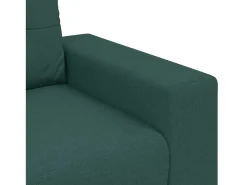 vidaxl Sofá*| Conjunto de Sofás | 2 pcs Amarelo 221 x 78 x 80 cm Tecido Verde
