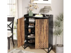 25 Pares de placas para sapatos, Armário Etagere de Grande Capacidade com Estrutura Preta para Entrada^Tribesigns Best