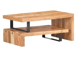 2 pcs conjunto de mesas de centro madeira de acácia maciça^vidaxl Online