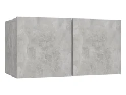 vidaxl Móvel De Tv*8 pcs conjunto de móveis de TV contraplacado cimento Cinzento
