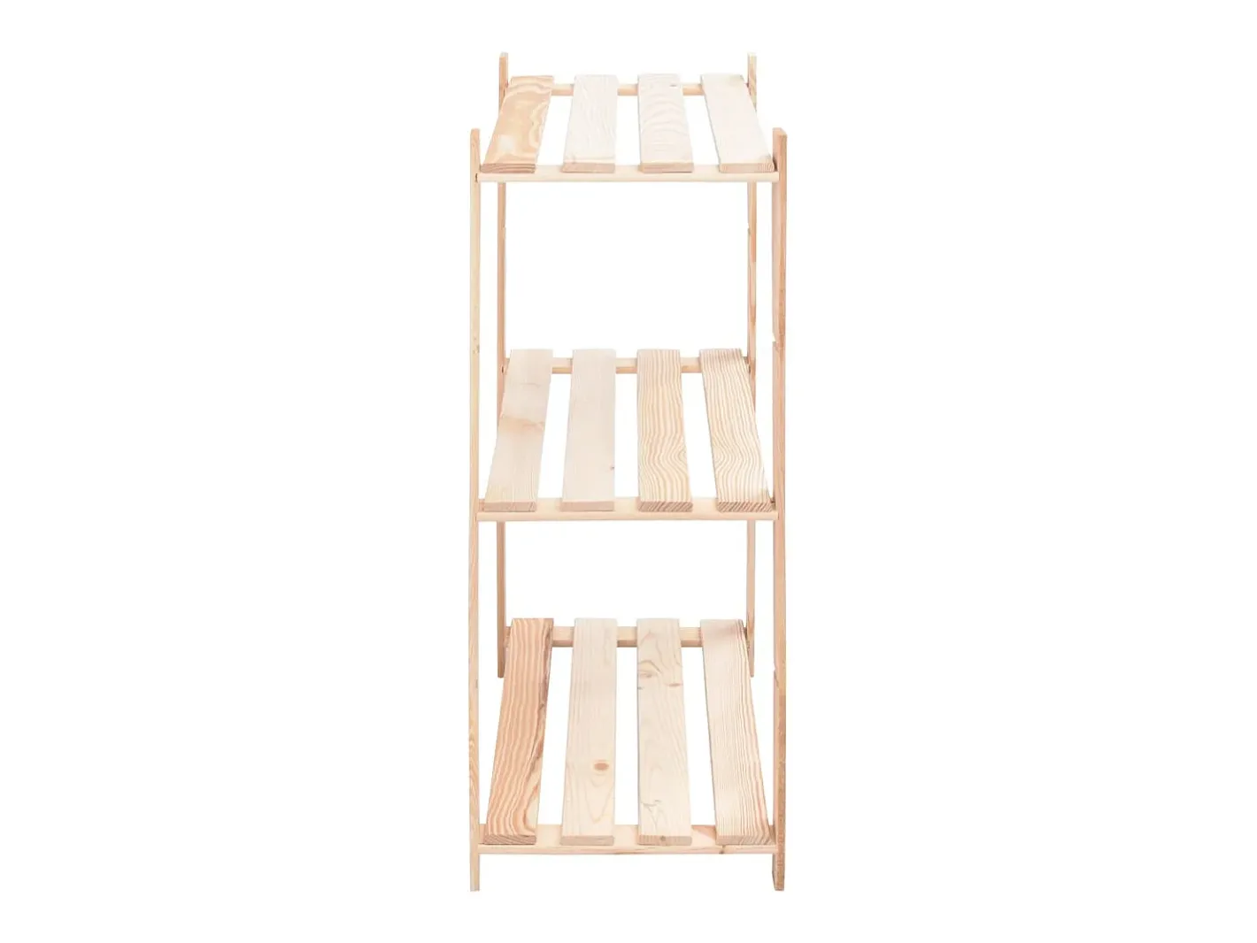 10 unidades arrumação 3 prateleiras 80x38x90cm pinho 150 kg PT294427^ Clearance
