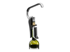 Abridor de vinho com alavanca e cortador de cápsulas integrado em aço inoxidável -^Chef & Sommelier Clearance