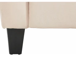 New Alessa | Poltrona em Microfibra Creme Poltrona