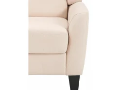 New Alessa | Poltrona em Microfibra Creme Poltrona