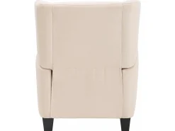 New Alessa | Poltrona em Microfibra Creme Poltrona