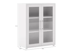 Aparador Ampezzo, Buffet de sala, Aparador de sala, Despensa de cozinha, 89x40 h113 cm,^Dmora Online