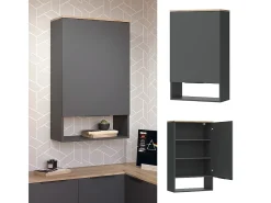 Best Aparador antracite 60x30x100 wido Prateleira