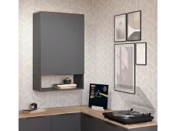 Best Aparador antracite 60x30x100 wido Prateleira