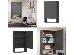 Best Aparador antracite 60x30x100 wido Prateleira