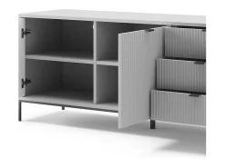 Vicco Móvel De Tv*Aparador cinza 150x42x60 eliza Cinzento