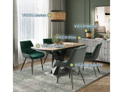 Vicco Móvel De Tv*Aparador cinza 150x42x60 eliza Cinzento