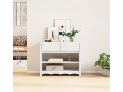Aparador com gaveta Drammen 89,5 x 37 x 73 cm*vidaxl Discount