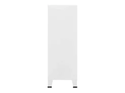 Aparador de arrumação industrial 75x40x115 cm metal^vidaxl