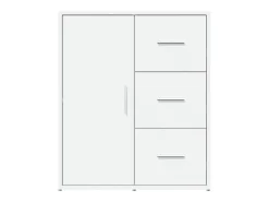 vidaxl Prateleira*Aparador 60x31x70 cm derivados de madeira Branco