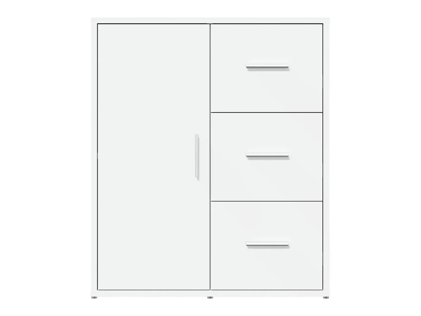 vidaxl Prateleira*Aparador 60x31x70 cm derivados de madeira Branco