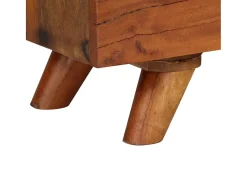 Aparador/rack para TV design prático madeira maciça reciclada 140 cm 2502158*Mobikasa Outlet
