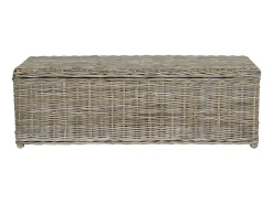 Best Arca de arrumação em kubu GAO - C130 x L45 x A44 cm - Cinza Acessórios De Arrumação