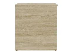 vidaxl Acessórios De Arrumação*Arca de arrumação 84x42x46cm madeira processada carvalho sonoma Natural claro