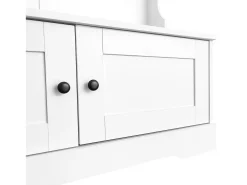 Armário / Móvel de corredor com 2 portas e cabide - 101,5 x 47 x 183 cm - Aglomerado -^Merax Online