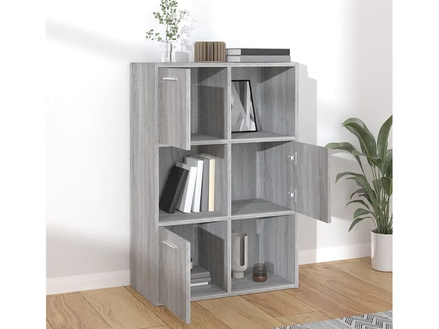Armário arrumação 60x29,5x90 cm cor sonoma*vidaxl Best