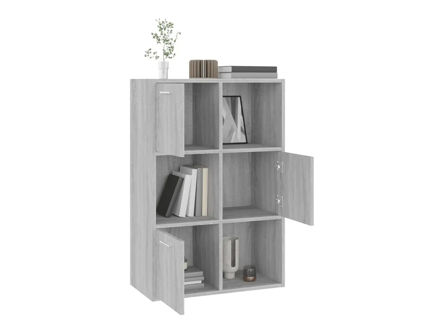 Armário arrumação 60x29,5x90 cm cor sonoma*vidaxl Best