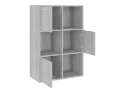 Armário arrumação 60x29,5x90 cm cor sonoma*vidaxl Best