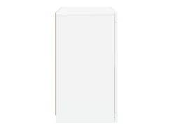 Armário de apoio com luzes LED derivados de madeira*vidaxl Clearance
