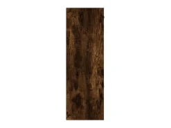 Armário de arrumação 60x29,5x90 cm cor carvalho fumado PT810601* Discount