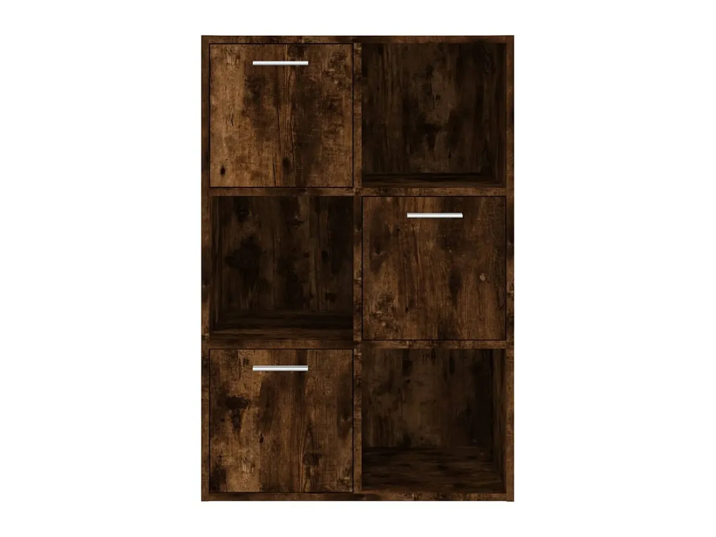 Armário de arrumação 60x29,5x90 cm cor carvalho fumado PT810601* Discount