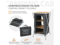 Armário de campismo para todos os fins Mesa dobrável para campismo Cozinha de campismo Armário de piquenique*ECD Germany Hot