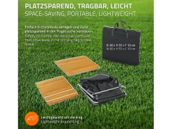 Armário de campismo para todos os fins Mesa dobrável para campismo Cozinha de campismo Armário de piquenique*ECD Germany Hot