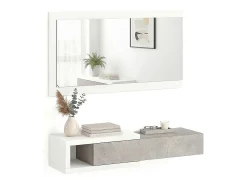Armário de corredor Derek com espelho^duehome New