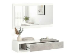 Armário de corredor Derek com espelho^duehome New