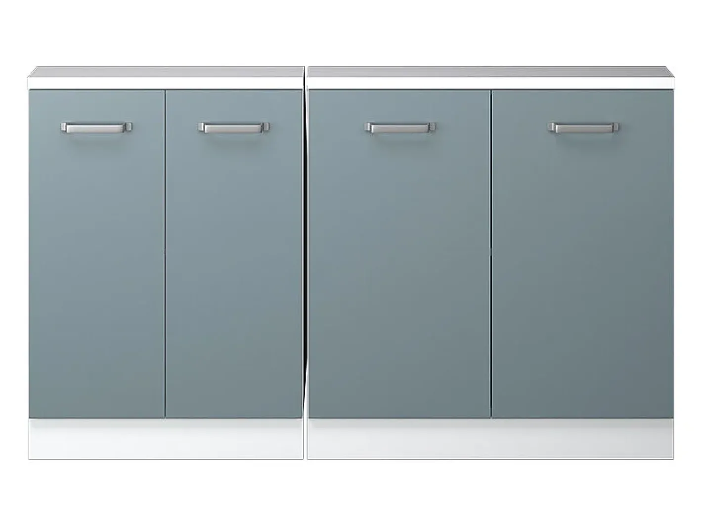 Best Armário de cozinha para sótão inclinado -cinza 140x46x81.6 r-line Móvel De Arrumação
