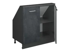 Armário de cozinha para sótão inclinado concreto 80x46x81.6 r-line^Vicco Sale