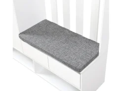 Armário de entrada multifuncional - com bengaleiro e banco para guardar sapatos - MDF -*ModernLuxe Best