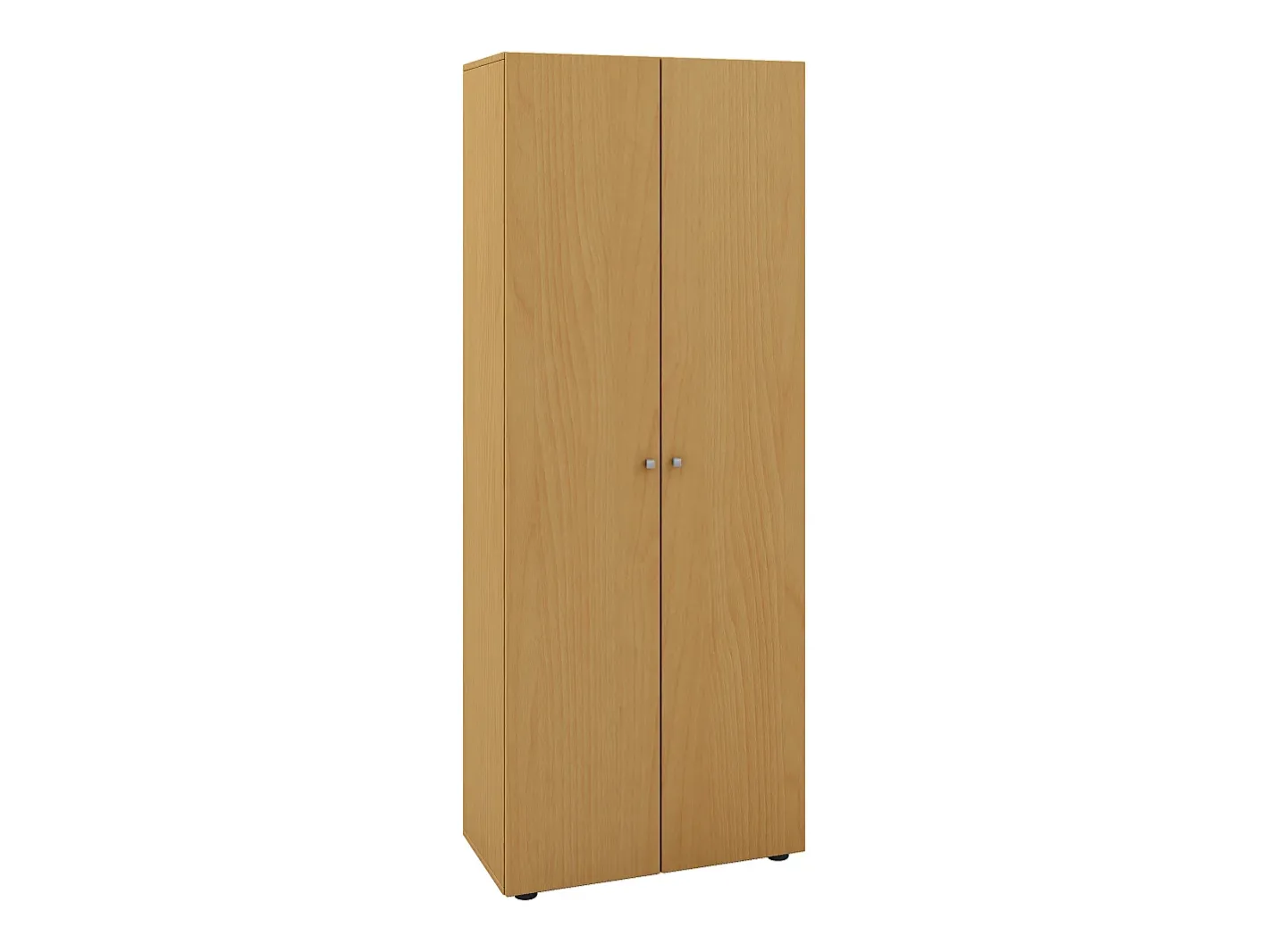 Armário de madeira | 5 compartimentos | dimensões aprox. L. 70 x A. 178 x P. 40 cm | 2 portas giratórias | expansível | Gabinete - Vandol (Beech)^VCM Outlet