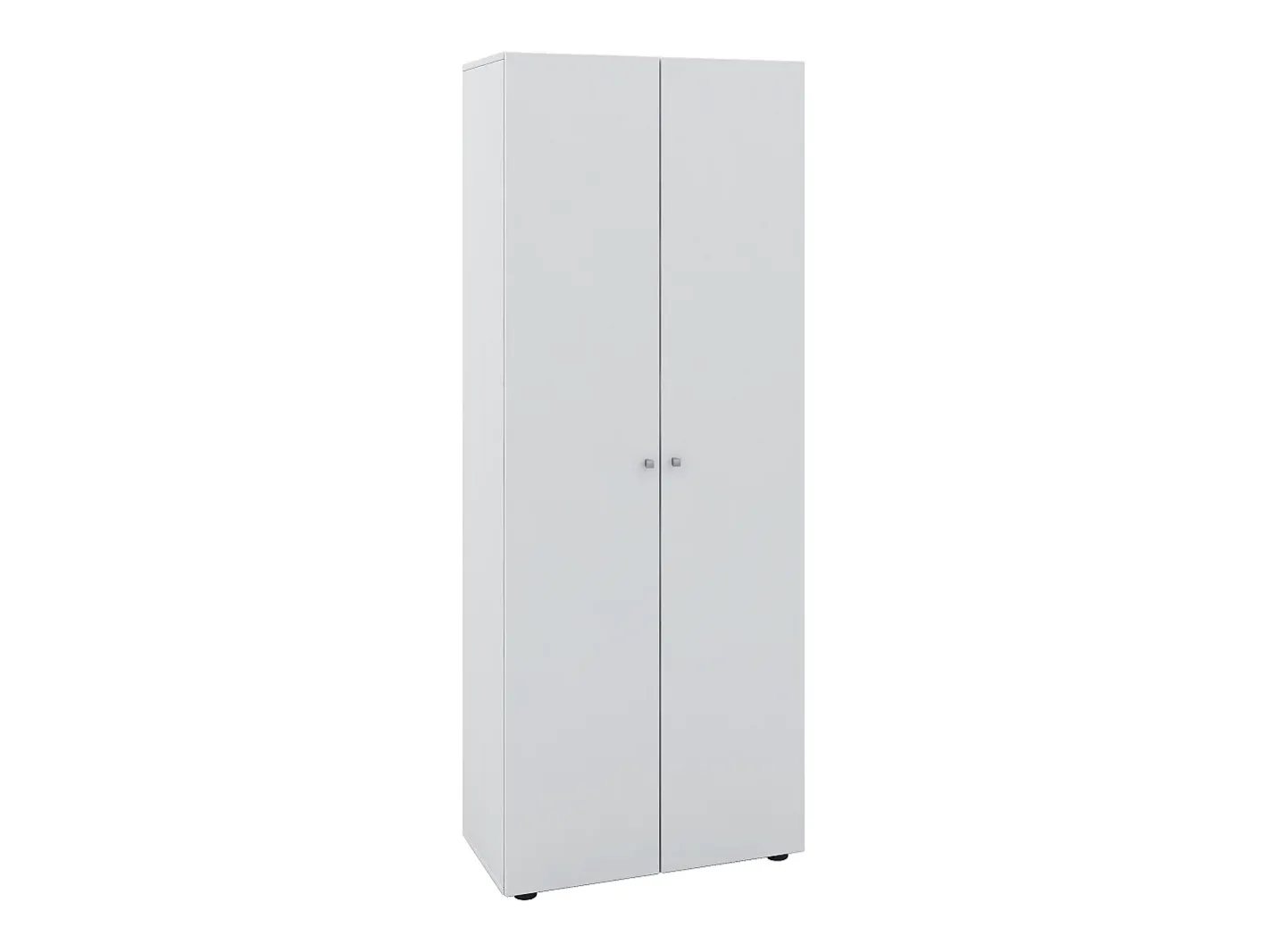 Armário de madeira | 5 compartimentos | dimensões aprox. L. 70 x A. 178 x P. 40 cm | 2 portas rotativas | expansível | Armário - Vandol (Branco)*VCM Clearance