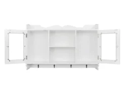 Armário de parede para exposição de livros/DVD/copos MDF^vidaxl Online