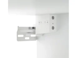 vidaxl Prateleira*Armário de parede suspenso 69,5x34x90 cm Branco