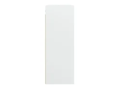 vidaxl Prateleira*Armário de parede suspenso 69,5x32,5x90 cm Branco