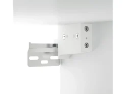 vidaxl Prateleira*Armário de parede suspenso 69,5x32,5x90 cm Branco
