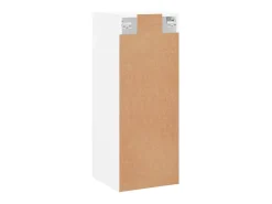 vidaxl Prateleira*Armário de parede 34,5x34x90 cm Branco
