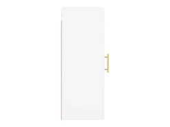 vidaxl Prateleira*Armário de parede 34,5x34x90 cm Branco