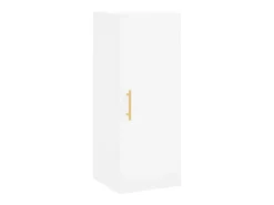vidaxl Prateleira*Armário de parede 34,5x34x90 cm Branco