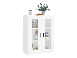 vidaxl Prateleira*Armário de parede 69,5x34x90 cm Branco