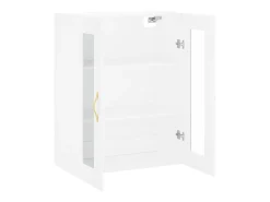 vidaxl Prateleira*Armário de parede 69,5x34x90 cm Branco