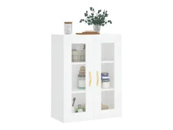 vidaxl Prateleira*Armário de parede 69,5x34x90 cm Branco