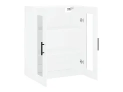 vidaxl Prateleira*Armário de parede 69,5x34x90 cm Branco