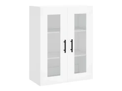 vidaxl Prateleira*Armário de parede 69,5x34x90 cm Branco
